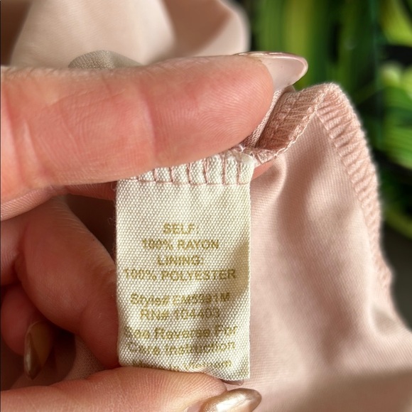 Pink Button-Front Dress xl preloved sweet wanderer FINAL PRICE $8 - Picture 11 of 12